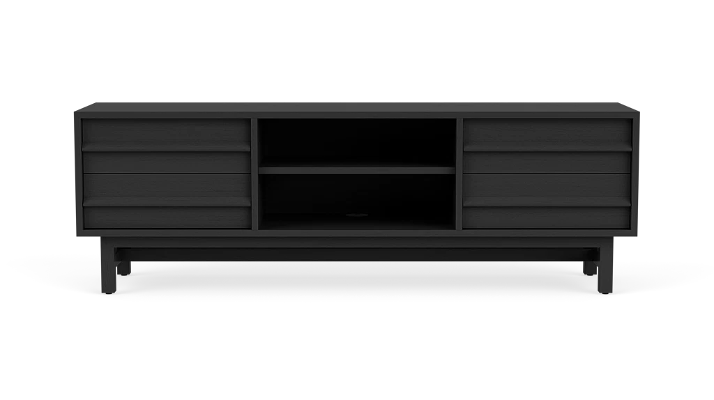 Marcel Media Unit - 65" Black Oak