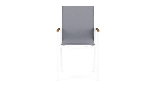 Cape Outdoor Dining Chair White