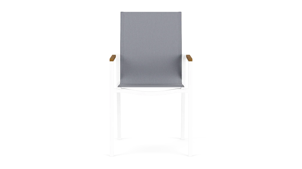 Cape Outdoor Dining Chair White