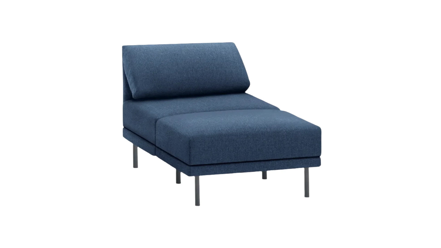 Range 2-Piece Lounger - Navy Blue