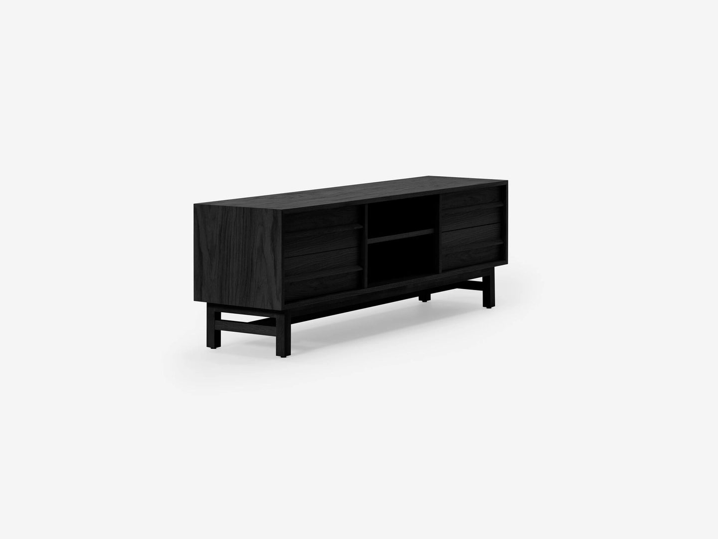 Marcel Media Unit - 65" Black Oak