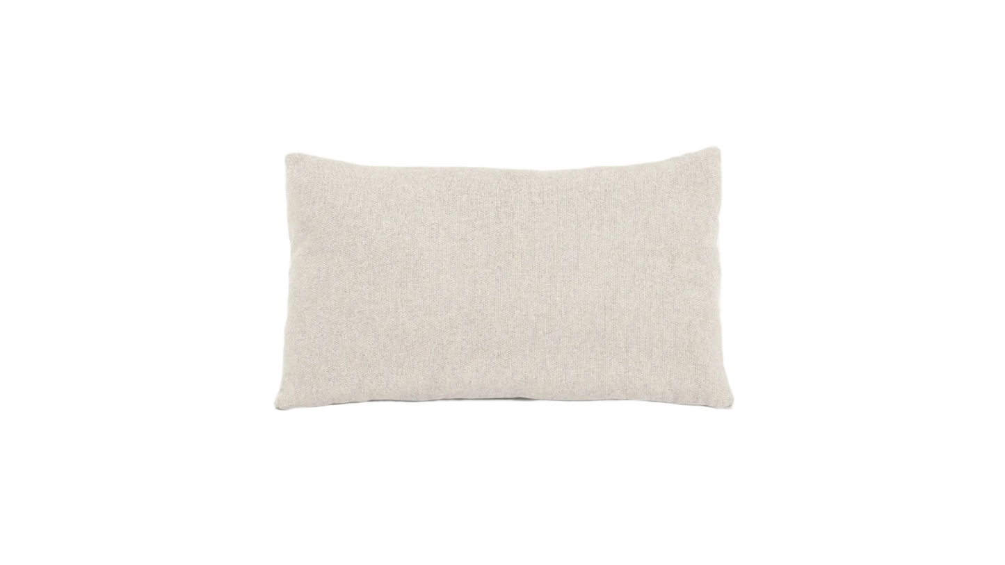 Nomad Lumbar Pillow Ivory (Set of Three)