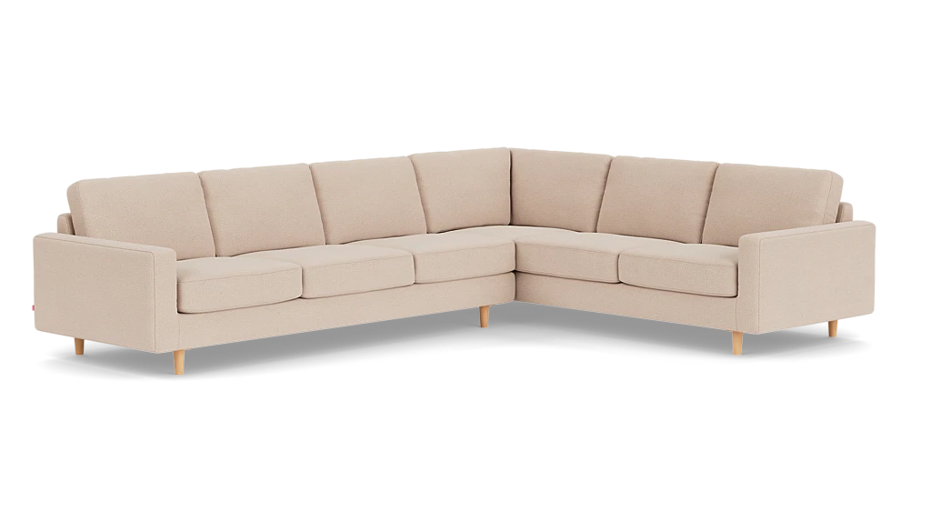 Oskar 2 Piece Sectional - Panama Natural