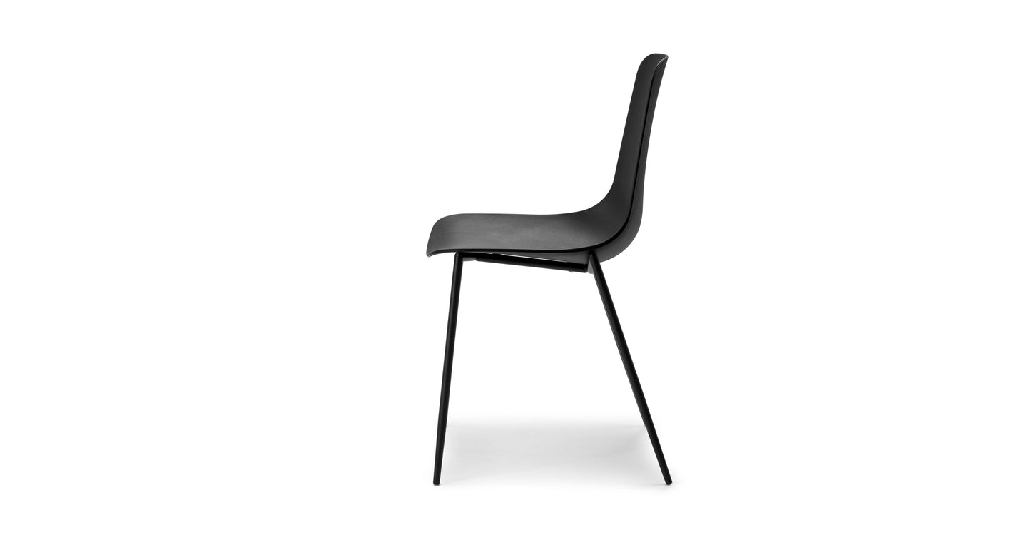 Pure Black Dining Chair